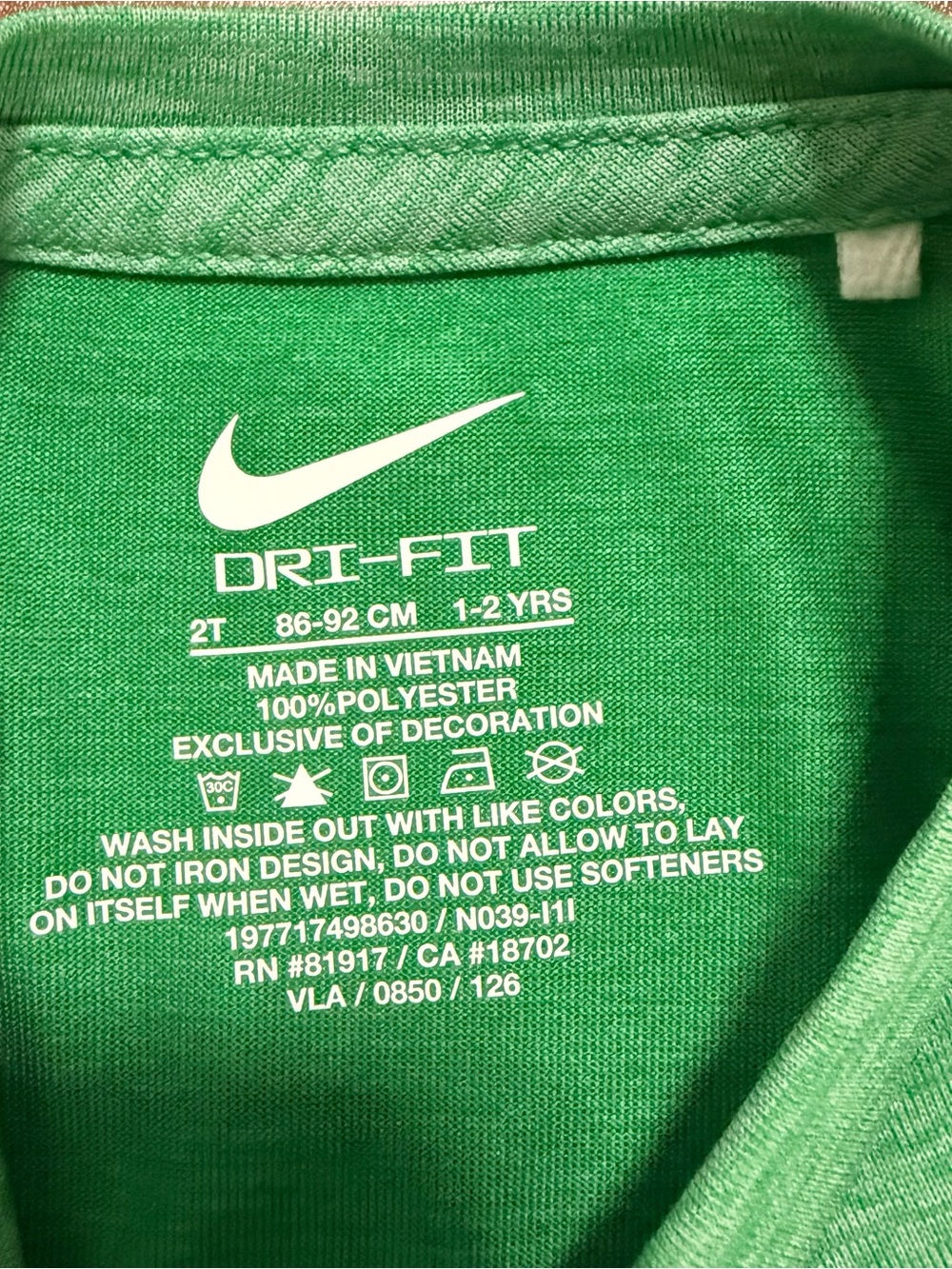 Nike Boys Shirt and Shorts Size 2T New - Picture 3 of 6
